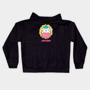 cat cake Kids Hoodie